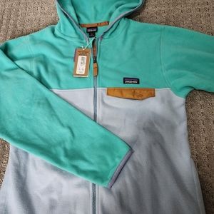 Patagonia Kids Micro D Snap-T Fleece Jacket (steam blue)